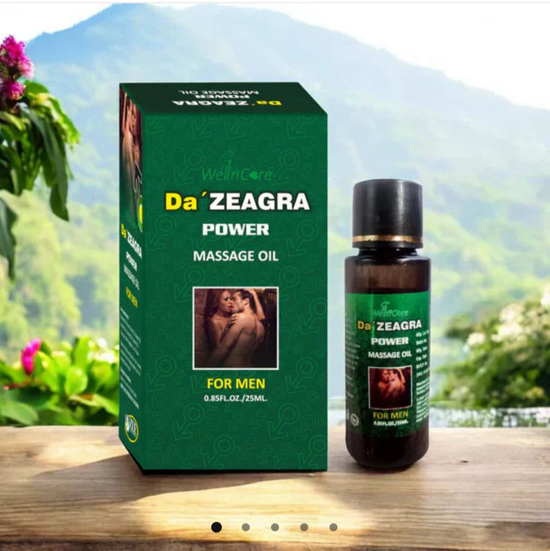 دا زیگرا پاور مساج آئل – مردوں کے لیے